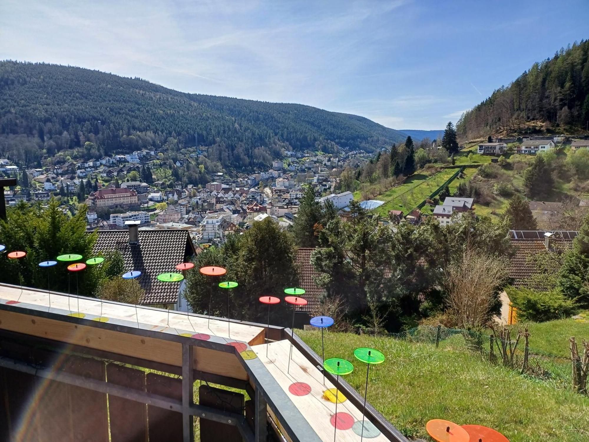 Ferienwohnung Panoramablick Bad Wildbad Kültér fotó