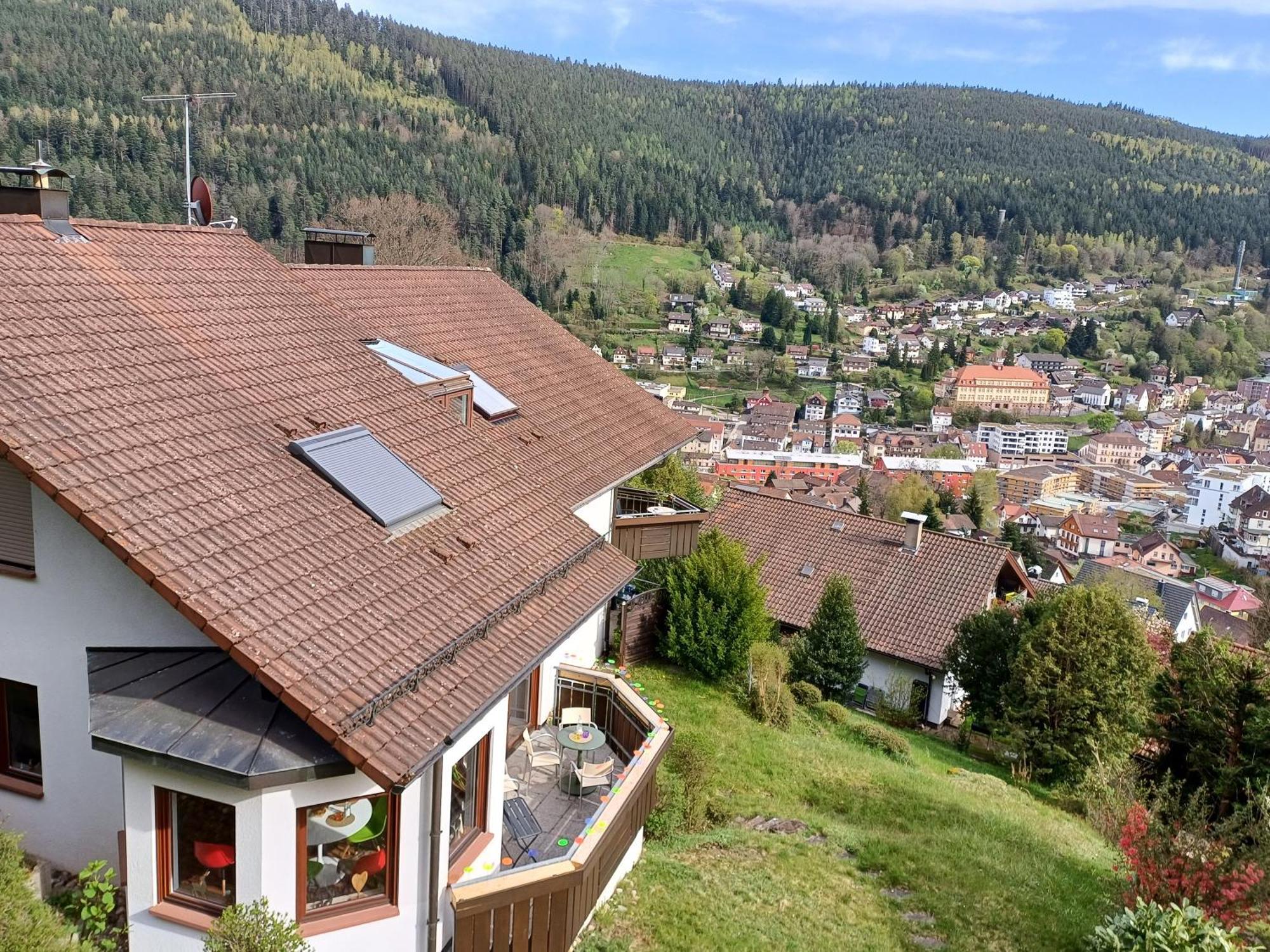 Ferienwohnung Panoramablick Bad Wildbad Kültér fotó