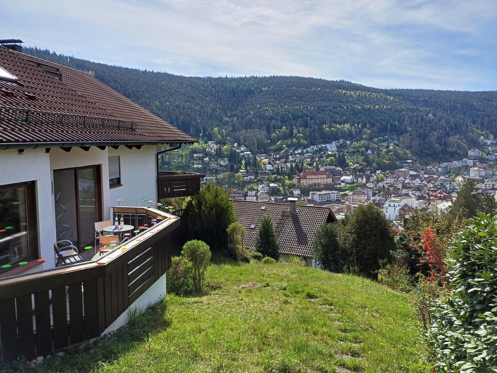 Ferienwohnung Panoramablick Bad Wildbad Kültér fotó